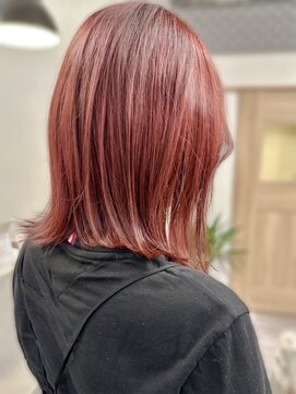 リノショアーズ 日本大通り店(RINOSHORES) 20代30代ダブルカラーブリーチ立体感グラデーション透明感カラー