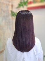 レットイット Letit グレージュ/髪質改善/ショートボブ/ブリーチなしカラー/ボブ