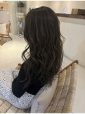 オリーブグレージュハイライト