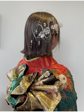 アフェクテュー 志度店(affectueux) 成人式ヘアセット