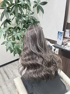 ベルヘアーデザイン 堺東(Belle hair Design) コントラストハイライト/外国人風/ハイライト/レイヤーカット