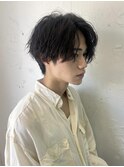 【女子ウケ◎】ゆるふわセンターパート/韓国フェザーパーマ