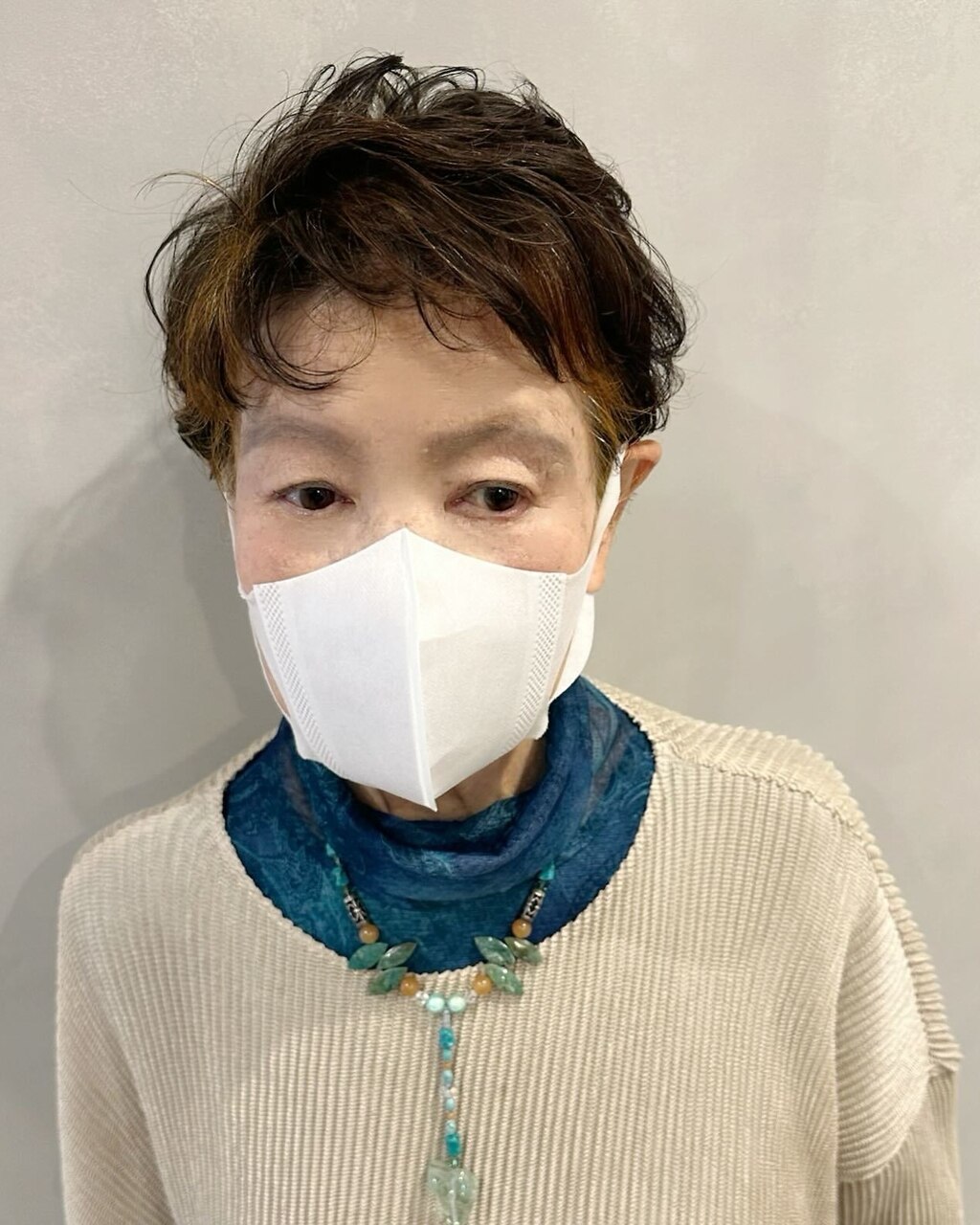 大人可愛い女性のダックテールショート：L055414524｜ラトリエ