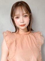 艶感ミニウルフセミディモテ髪デジタルパーマ美髪#320f0522