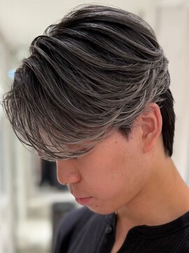 アンサー 渋谷(ANSWER) メンズバレイヤージュセンターパート