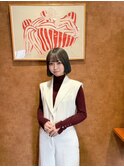 ふんわり柔らかボブスタイル