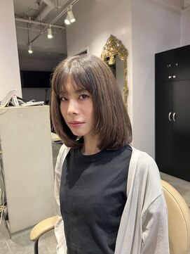 フッタ(Futta) シアーボブ【ボブ】【カット】【イルミナカラー】【西武新宿駅】