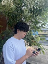 ミュウ(MIU)&nbsp;メンズスパイラルパーマ