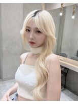 ロンドリゼル 札幌(Lond RiseL) 顔周り/小顔/レイヤー/髪質改善/韓国風巻き/ミルクティー/札幌