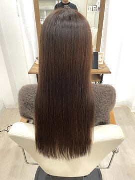 美髪専門サロン バイ マイル(美髪専門サロン by mile) 【美髪矯正】仕上がりはドライヤーで乾かしただけ