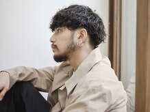 #王道の波巻きパーマ×メンズマッシュが人気[天神/メンズパーマ]