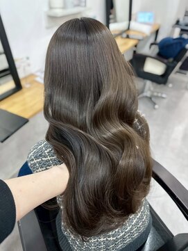 ソヨン 栄2号店(SOYON) オリーブグレージュ/オリーブベージュ/ダークアッシュ/黒髪/暗髪