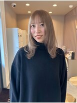 アンハーツ(ann HEARTS) レイヤースタイル/ハイトーン/ミディアムレイヤー