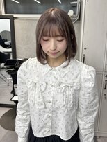 ハロ(Halo)&nbsp;ラベンダーグレージュ/ハイトーンボブ