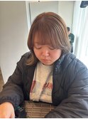 ブリーチなしミルクティー♪