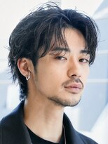 フィフス 大分(fifth)&nbsp;大分メンズパーマルーズパーマシャドウパーマセンターパート緩め