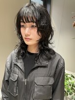 エノウ(enow)&nbsp;ウルフ×ウェーブパーマ　enow赤坂