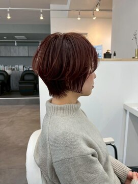 アルトル 池袋(altru) くびれショート白髪ぼかし