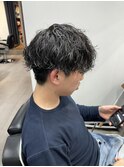 隼也/海外風パーマ/サーフカール/波巻き/大宮