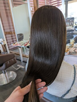 ヘアサロン フラット(Hair salon flat) 艶髪 縮毛矯正