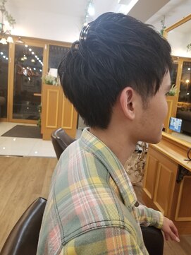 ルークス 中央林間(LOOOKS) カジュアルなナチュラルなメンズヘア