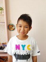 美容室イーナ(e na)&nbsp;ボーイズ☆アシメカット