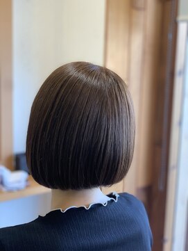 ワンドロップ(One Drop) 美髪ケミカルケアカラーxボブ