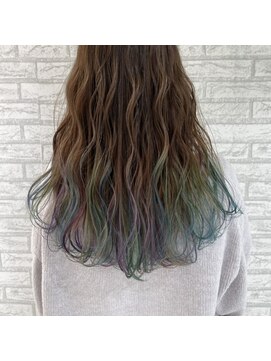 ニューヨークニューヨーク 守口店(NYNY) グラデーションオーロラカラー