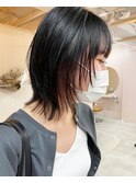 **黒髪*ウルフスタイル**