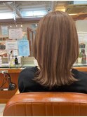 柔らかキャラメルベージュ♪