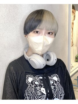 ディプティック ヘアー チェンジ ミュージアム(diptych Hair Change Museum) two-tone color mash