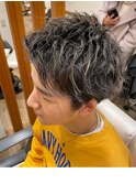 【ハイライト×アップバング】