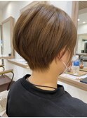 ソフト刈り上げショート