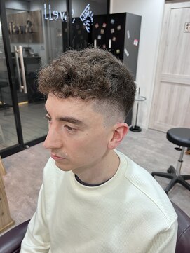 スウェル 千葉店(Swell) メンズツイストパーマスパイラルパーマフェード[千葉]