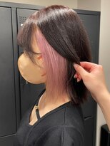 ベレーザ 渋谷(BELEZA)&nbsp;3715ベビーピンクグラデーションカラーホワイトピンクロング