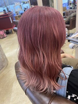 スーペリオル(Superior) ダブルカラー/ピンクベージュ