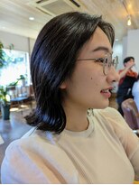 アソビ(asobi) 暗髪外ハネボブ