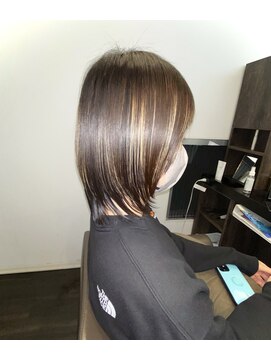 アールサロンプラスキャスパ 自由が丘(Rrsalon+CASPA) 【髪質改善】カット＋R.HASトリートメント　ヒト幹細胞＋水素