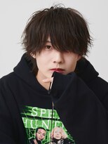 エルマーク 心斎橋(L-MARK)&nbsp;マッシュウルフメンズカットスパイラルパーマツイスパ波巻き