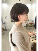丸みショートボブ