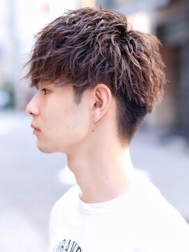 クロト 福岡本店(KUROT) ツーブロックマッシュ流行束感韓流爽やかメンズショート