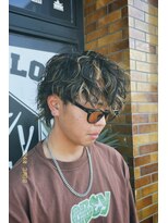 アンサロップ(UNSALOP)&nbsp;メッシュ×スパイラルパーマ