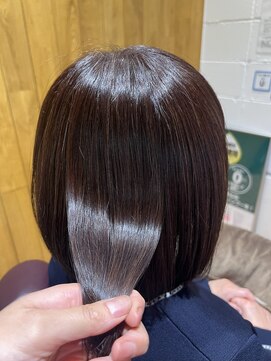 チアー ヘアリラクゼーション(cheer HAIRRELAXATION) 髪質改善トリートメント＋大人ボブ