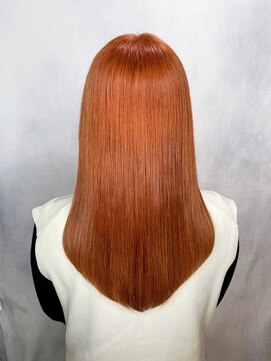 リコラックスビー 中百舌鳥(LICO LUXBE) ライトオレンジ_ストレート