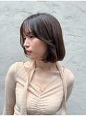 大人可愛いボブスタイル♪
