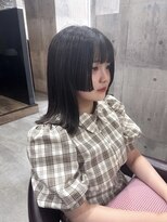 シプレアンドヘア(CYPLE & HAIR)&nbsp;黒髪　ステップカット