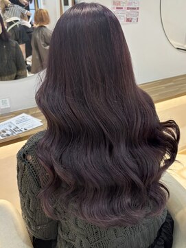 ラビスモア(Lovis moa) 切りっぱなしボブ/ピンクブラウン/エアリーロング/美髪のススメ