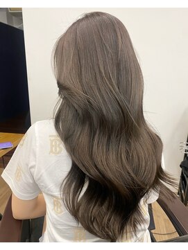 ピープスアンドスー 表参道 渋谷(Peeps&Suu.) ブリーチ無し/オリーブブラウン/透明感