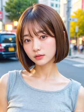 ヘアークリアー せんげん台 ダークマロンブラウン