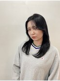 前髪ニュアンスパーマ